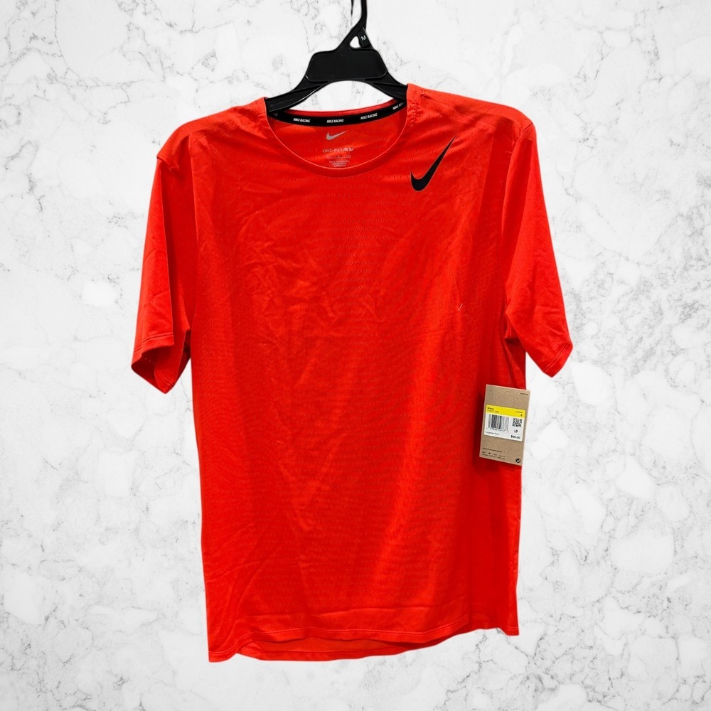 Nike Aeroswift Dri-Fit ADV Red Racing Activewear T Shirt HJ3377-696 Men's Size S
